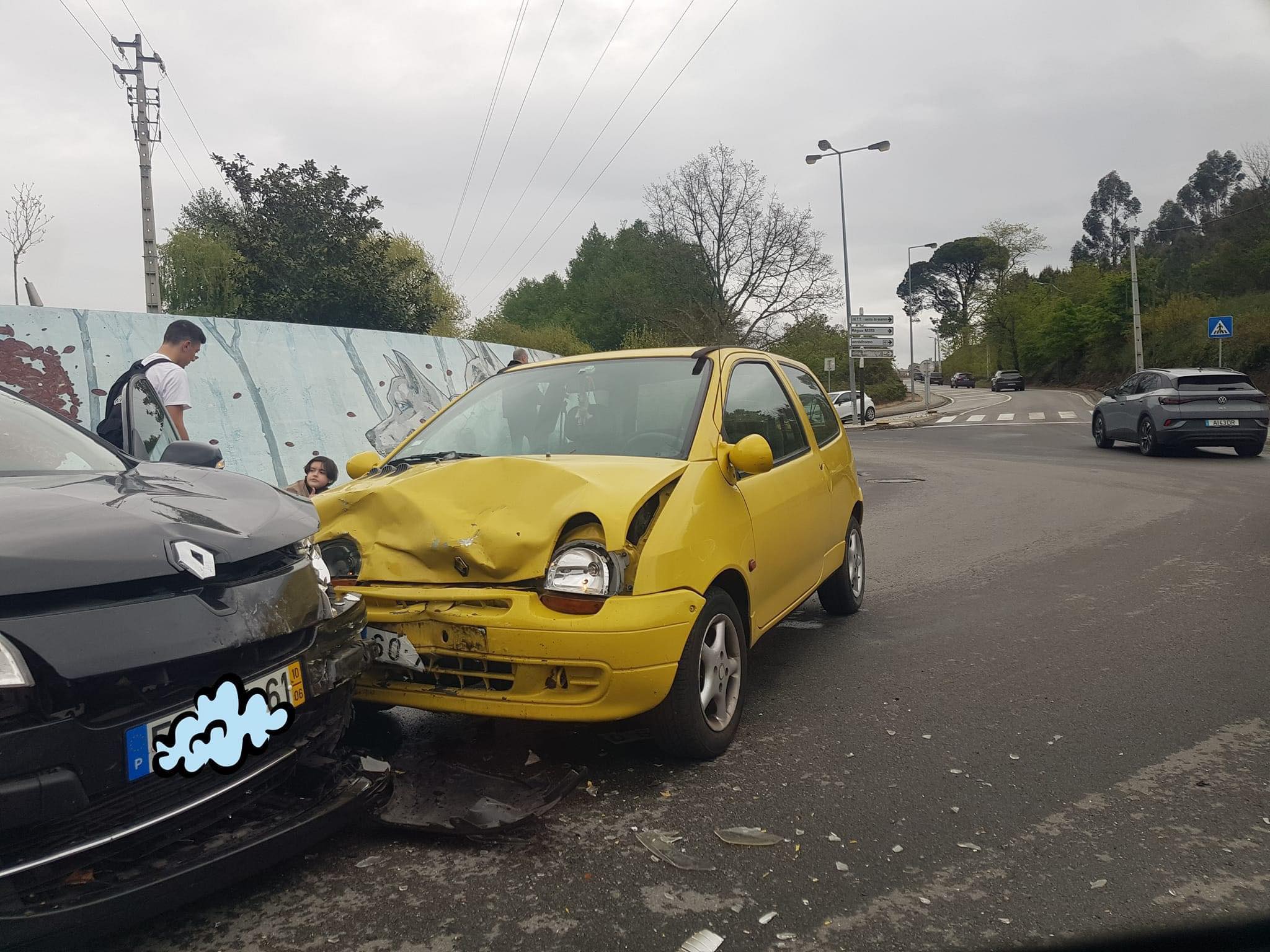 Vila Real Ferido Ligeiro Em Colis O Universidade Fm