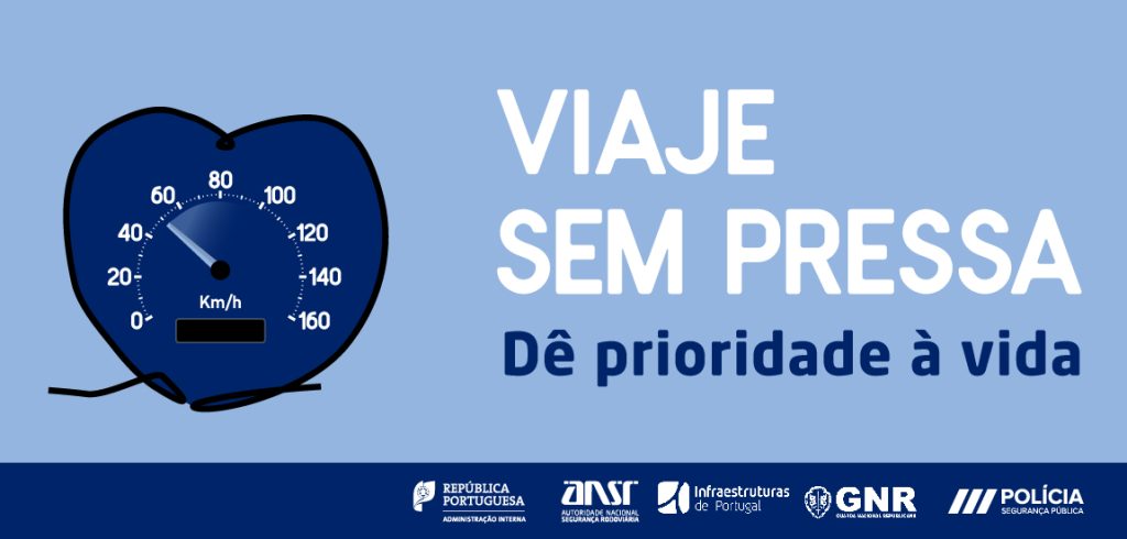 Campanha de sensibilização Viajar sem pressa começa amanhã